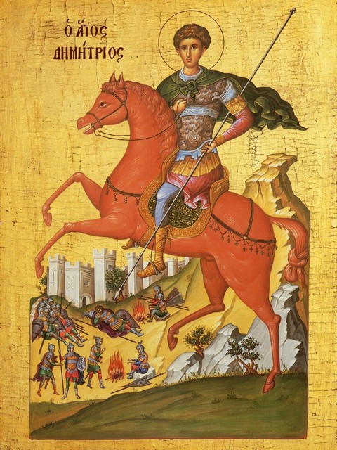 8 listopada – Św. Dymitra z Salonik.
